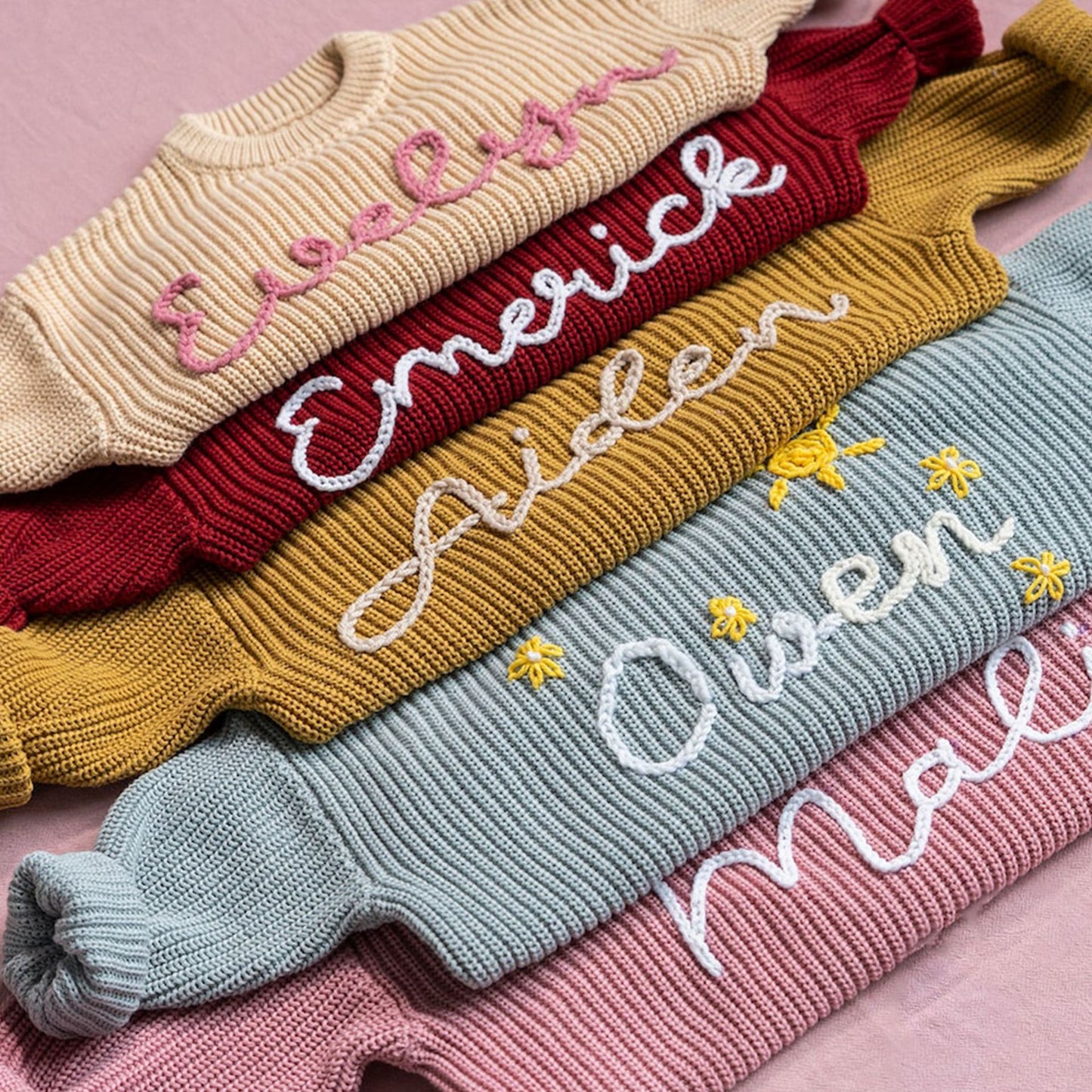 Personalized Baby Sweater